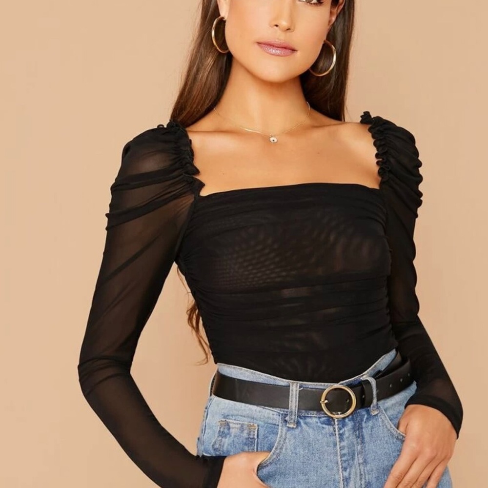 Sold :mesh top